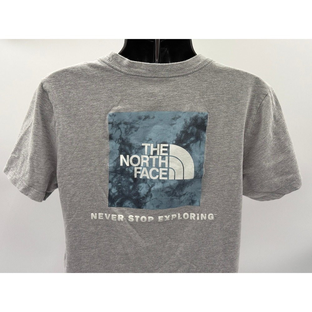 The North Face Womens Gray Short Sleeve T-Shirt Graphic‎ Tee Medium M - Picture 7 of 13